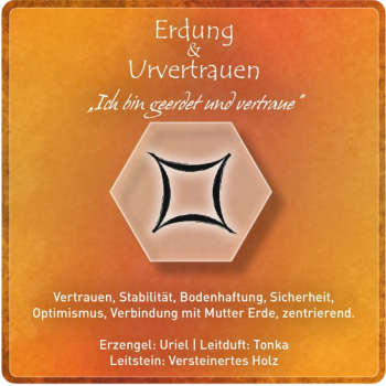 "Erdung und Urvertrauen" Edelsteinessenz